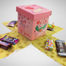 Cargar imagen en el visor de la galería, A. CAJA SORPRESA CON DULCES + SHOW DE MARIPOSAS!