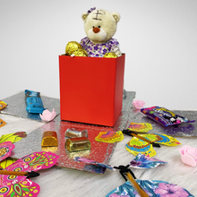 Cargar imagen en el visor de la galería, A. CAJA SORPRESA CON DULCES + SHOW DE MARIPOSAS!