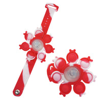 Cargar imagen en el visor de la galería, JUGUETE INTERACTIVO: PULSERA CON LUCES LED, POPIT Y SPINNER ✨