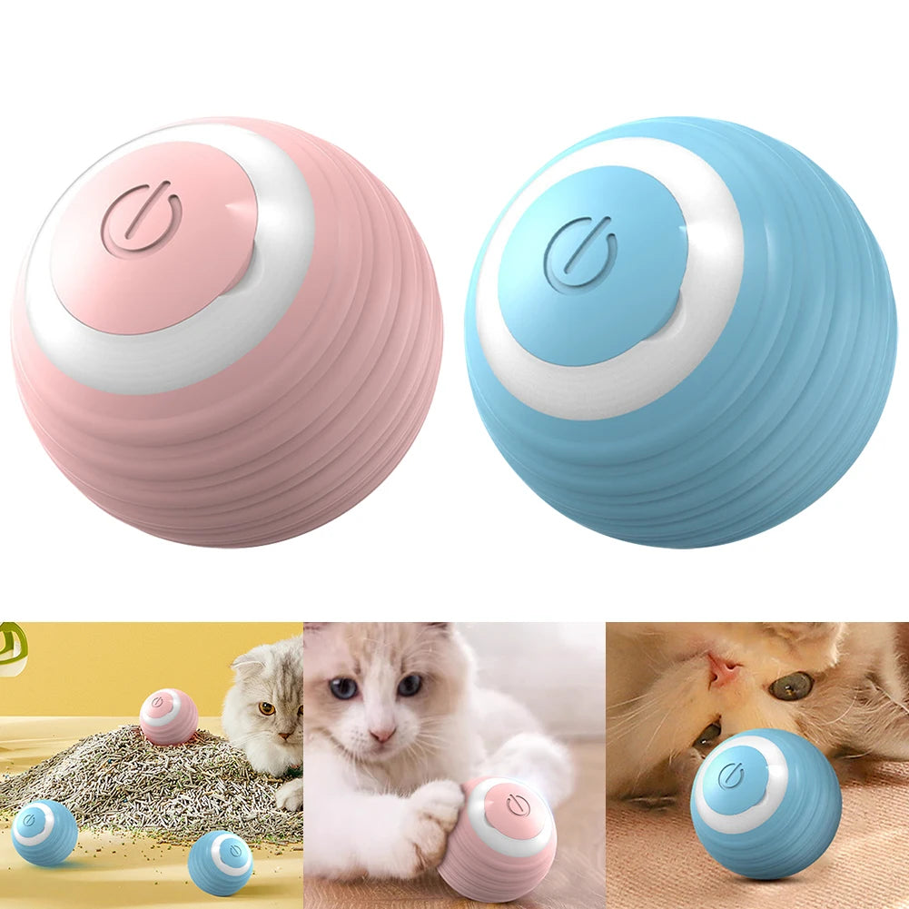 C. PELOTA INTELIGENTE PARA GATOS Y PERROS PEQUEÑOS!!! - SUPER OFERTA!